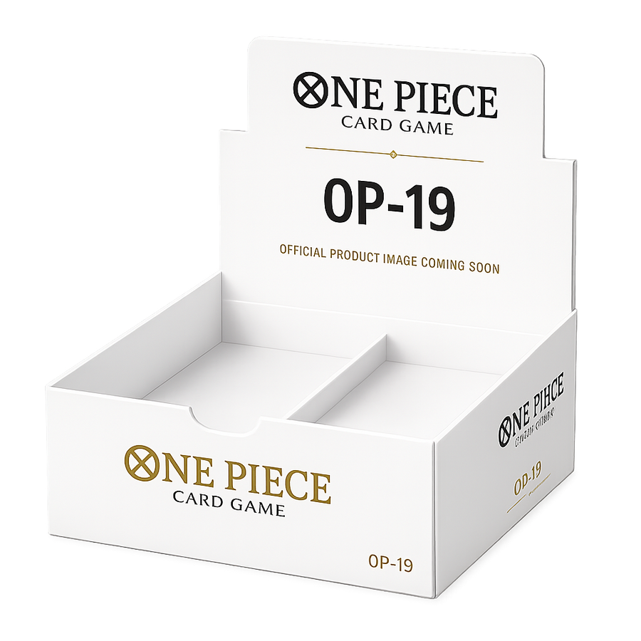 One Piece Card Game OP-19 Booster Display