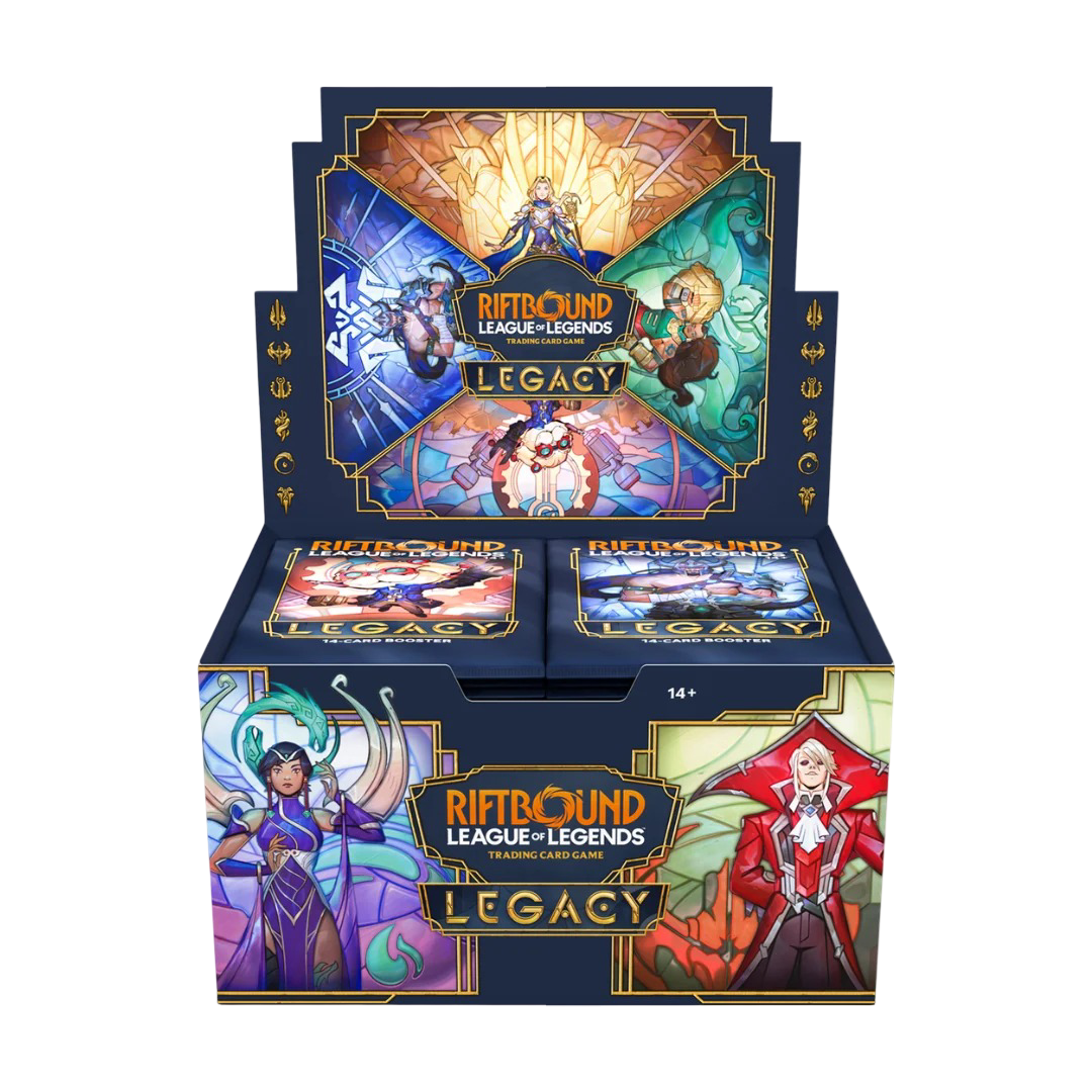 Riftbound: League of Legends TCG – Legacy Booster Display