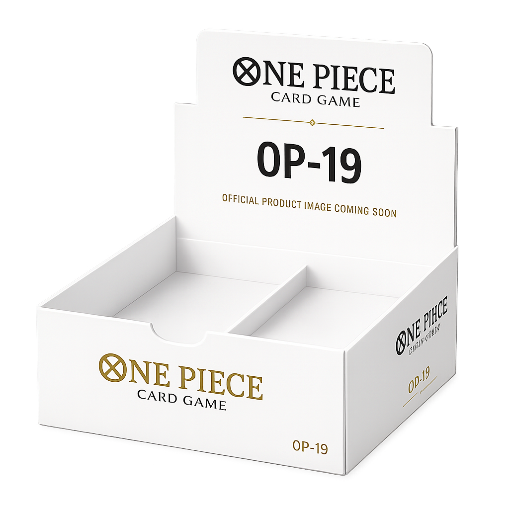 One Piece Card Game OP-19 Booster Display