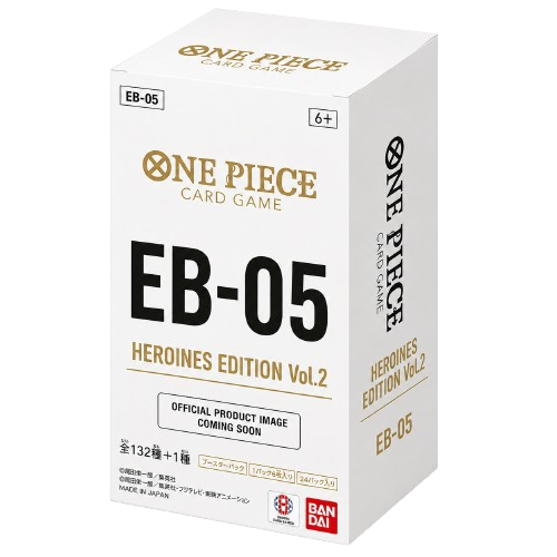 One Piece Card Game EB05 Heroines Edition Vol. 2 Booster Display