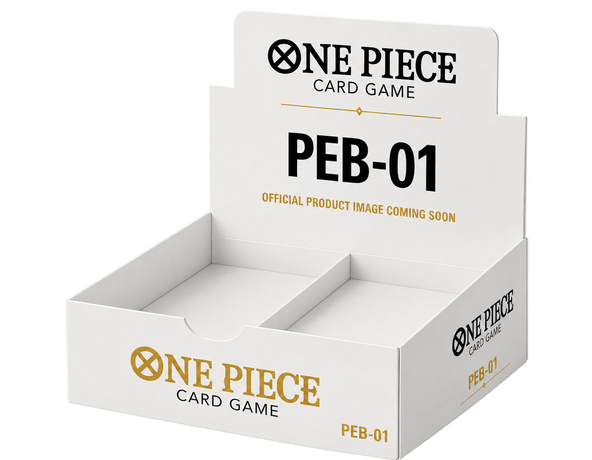 One Piece Card Game – Premium Extra Booster PEB-01 – Booster Display