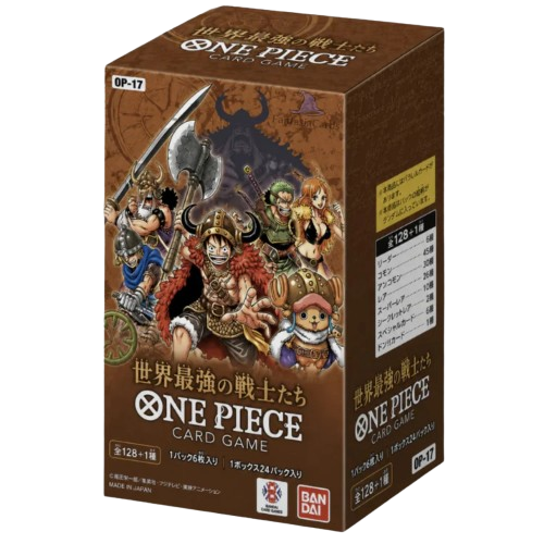 One Piece Card Game OP17 Display