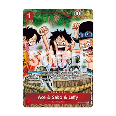 ONE PIECE Card Game Premium Card Collection – Ace & Sabo & Luffy