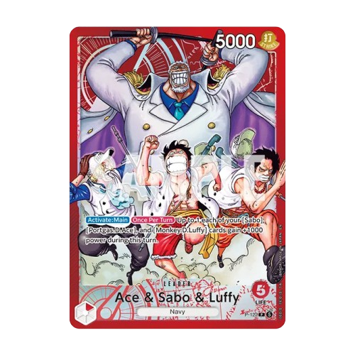 ONE PIECE Card Game Premium Card Collection – Ace & Sabo & Luffy