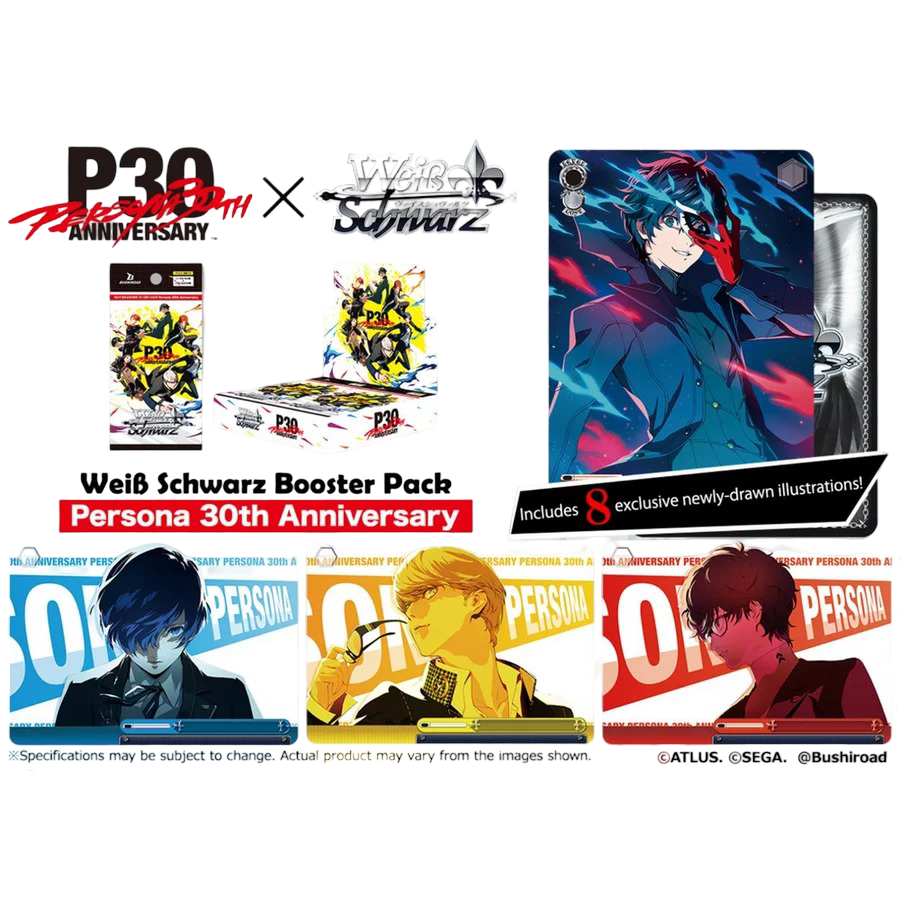 Weiß Schwarz – Persona 30th Anniversary – Booster Display